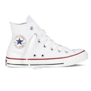 All Star Converse Chuck Taylor Unisex White Sneakers Men’s 9 Women’s 11